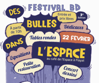 Festival de la bd des bulles dans l'espace