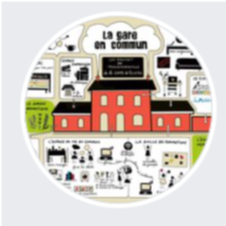 La gare en commun