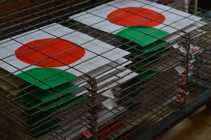 Quartier rouge - Eclipse  - Séchage des épreuves