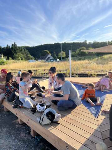 Quartier rouge - Playtime  - Picnic sur l'étoile, l'espace chill de Playtime