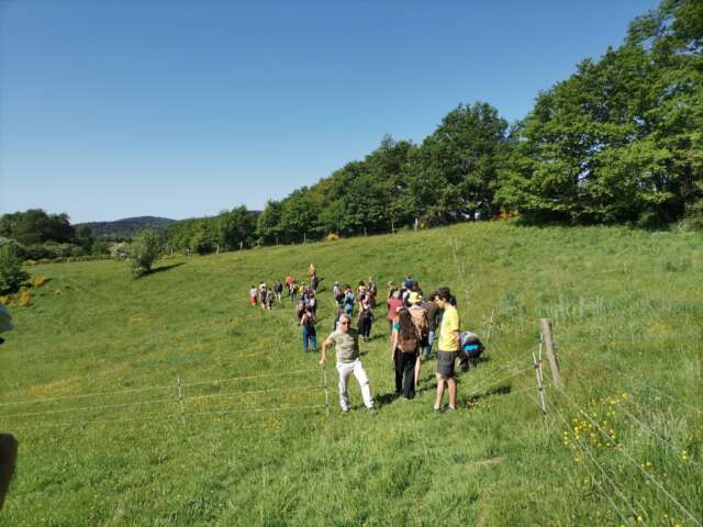 Quartier rouge - Faire assemblée pastorale - Visite de la ferme de Lachaud le 17 mai 