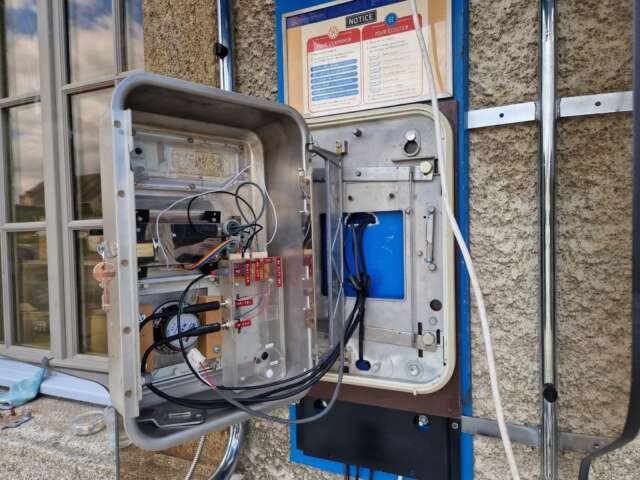 Quartier rouge - La Cabine - La configuration interne de l'interface. 