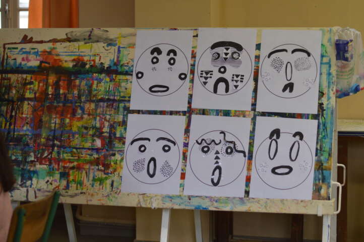 Quartier rouge - Atelier Les émotions