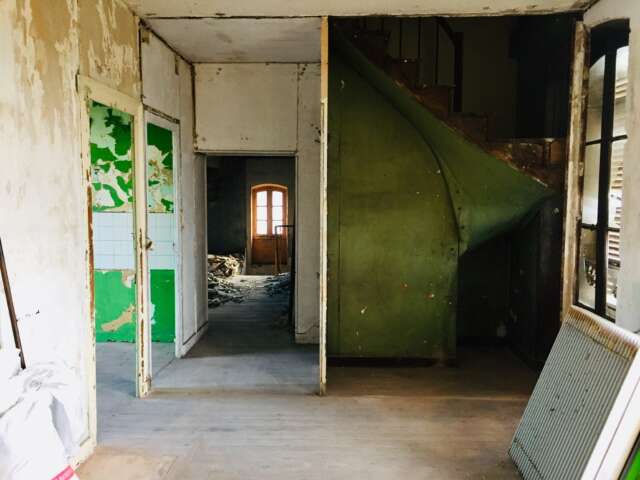 Quartier rouge - La gare en commun