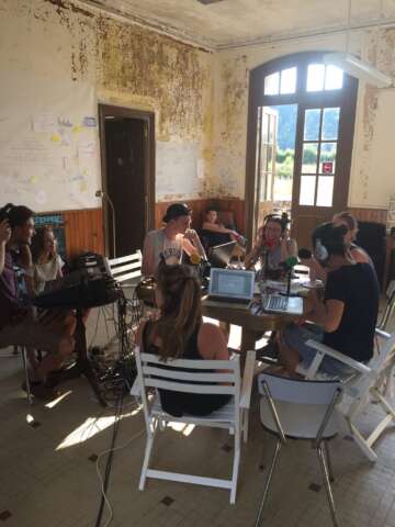 Quartier rouge - Horizons géographiques # 2 - Studio radio avec les étudiants du CREADOC d'Angoulème