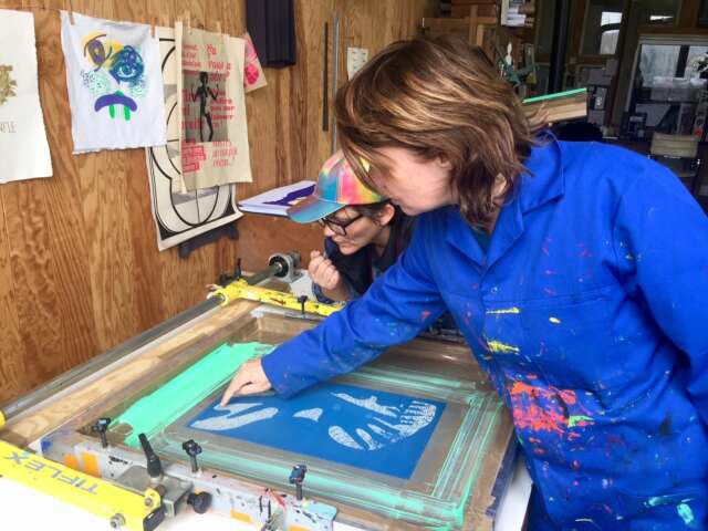 Quartier rouge - Mes insomnies  - Vues de l'atelier. Premiers passages et retours