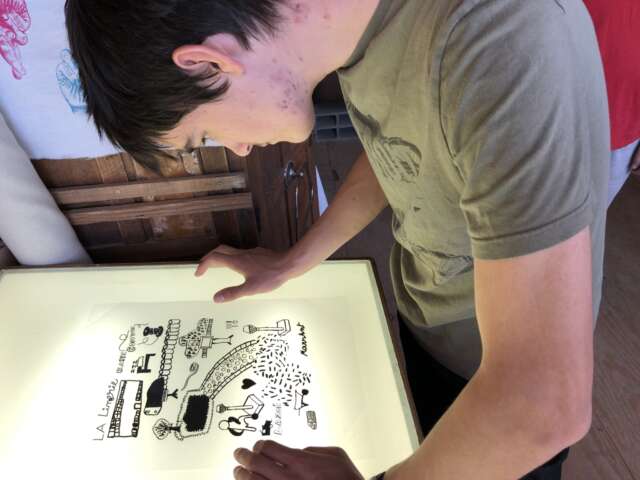 Quartier rouge - Atelier carto-typo