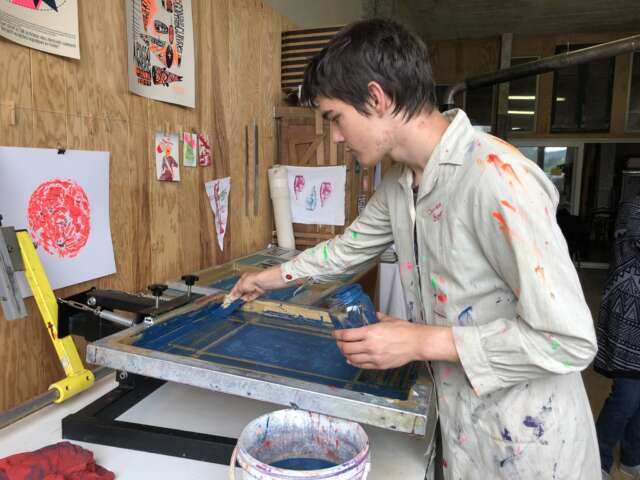 Quartier rouge - Atelier carto-typo