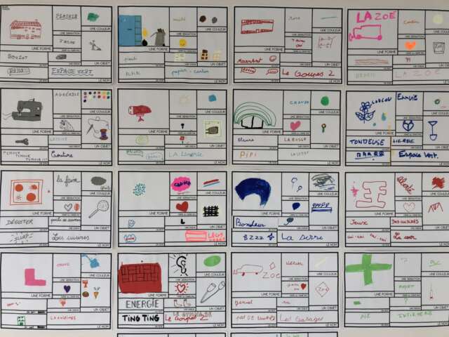 Quartier rouge - Atelier carto-typo