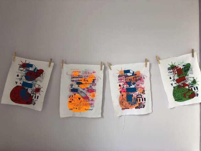 Quartier rouge - Atelier carto-typo