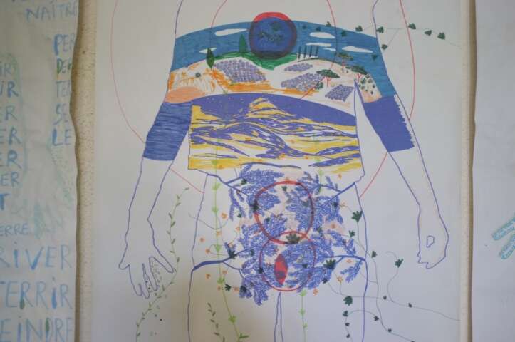 Quartier rouge - Horizons géographiques #1 - Atelier territoire du soi, frontières intimes avec L’Atelier de GéographiePopulaire du Plateau de Millevaches — Lundi 17 et mardi 18 juillet 2017